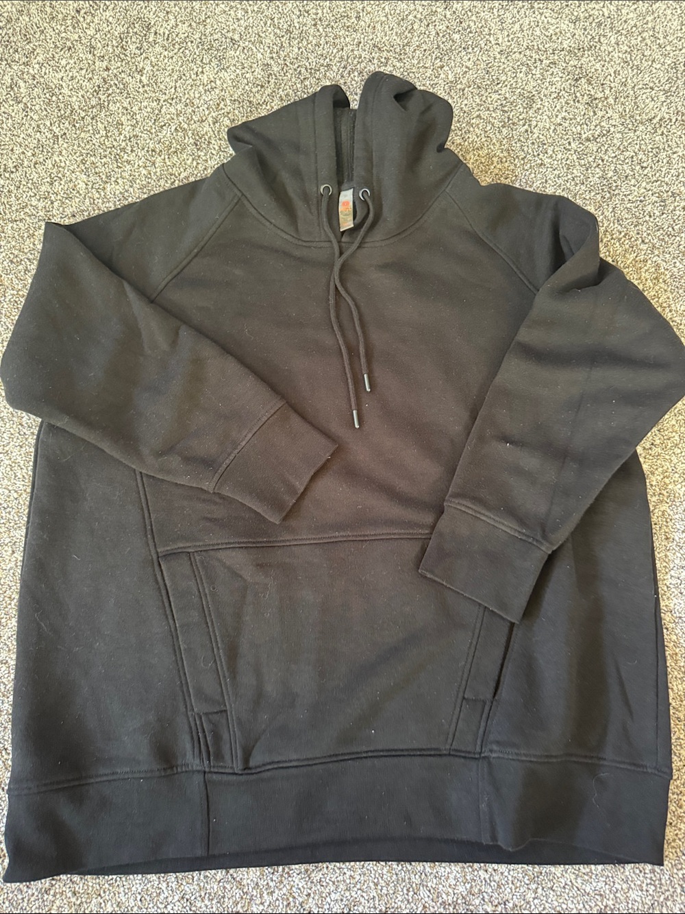Mono B Black Hoodie Sweatshirt with Drawstring Hood